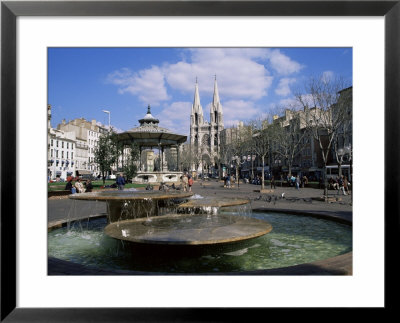 La Canebiere And Church Of S. Vincent-De-Paul, Marseille, Bouches-Du-Rhone, Provence, France by Roy Rainford Pricing Limited Edition Print image