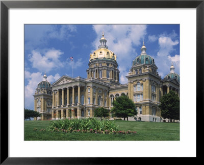 Iowa State Capitol, Des Moines, Iowa, Usa by Michael Snell Pricing Limited Edition Print image