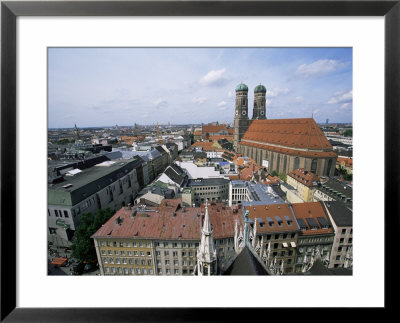 City Skyline Dominated By The Frauenkirche Towers, Munich, Germany by Yadid Levy Pricing Limited Edition Print image