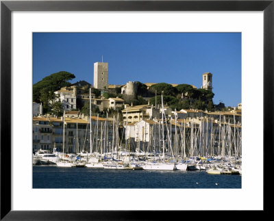 Old City And Tourist Harbour, Cannes, Alpes-Maritimes, Provence, French Riviera, France by Sergio Pitamitz Pricing Limited Edition Print image