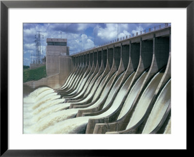 Rio Hondo Dam On Rio Dulce, Argentina, South America by Walter Rawlings Pricing Limited Edition Print image