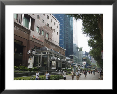 Orchard Road, Singapore's Premier Shopping Street, Singapore, Southeast Asia by Amanda Hall Pricing Limited Edition Print image