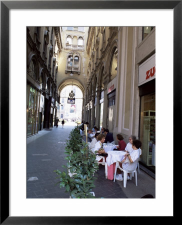 Victor Emanuel Arcade, Milan, Italy by Peter Scholey Pricing Limited Edition Print image