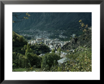 Les Escaldes In Foreground And Andorra La Vella, Andorra by Ursula Gahwiler Pricing Limited Edition Print image