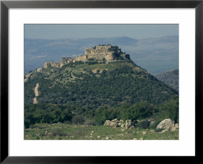 Nimrod Crusader Fort, Galilee Panhandle, Upper Galilee, Israel, Middle East by Eitan Simanor Pricing Limited Edition Print image