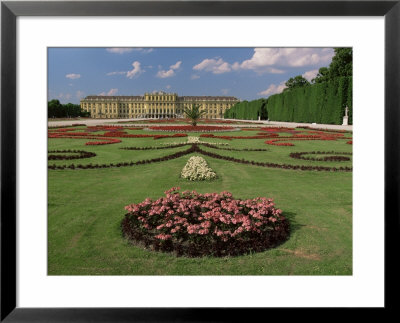 Schonbrunn Palace And Gardens, Unesco World Heritage Site, Vienna, Austria by Gavin Hellier Pricing Limited Edition Print image