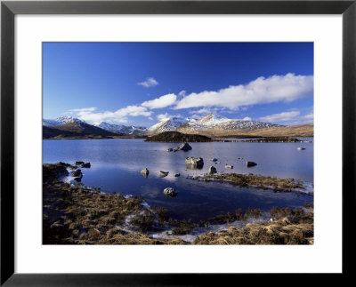 Lochan Na H-Achlaise, Rannoch Moor, Strathclyde, Scotland, United Kingdom by Kathy Collins Pricing Limited Edition Print image