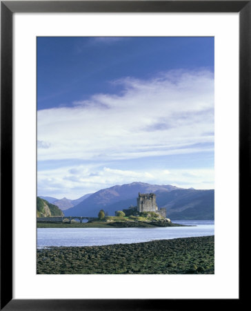 Eilean Donan Castle At Low Tide, Built In 13Th Century To Ward Off The Vikings, Highland Region by Pearl Bucknall Pricing Limited Edition Print image