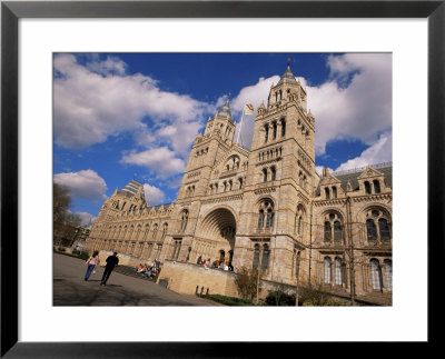 Entrance To The Natural History Museum, South Kensington, London, England, United Kingdom by Jean Brooks Pricing Limited Edition Print image