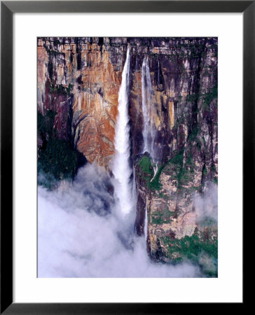 Aerial View Of Angel Falls, Angel Falls, Venezuela by Krzysztof Dydynski Pricing Limited Edition Print image