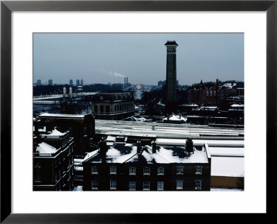 Snow-Topped Buildings At Christmas, London, United Kingdom by Juliet Coombe Pricing Limited Edition Print image