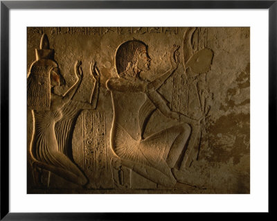 A View Of Hieroglyphics In Amarna by Kenneth Garrett Pricing Limited Edition Print image