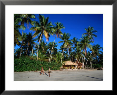 Beach Hut On Tinhare Island, Todos Os Santos Bay, Itaparica, Brazil by Manfred Gottschalk Pricing Limited Edition Print image