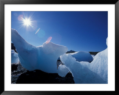 Icebergs From Columbia Glacier, Prince William Sound, Alaska, Usa by Hugh Rose Pricing Limited Edition Print image