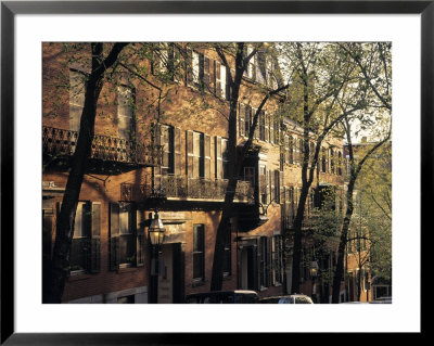 Mt. Vernon St, Beacon Hill, Boston, Massachusetts, Usa by Walter Bibikow Pricing Limited Edition Print image