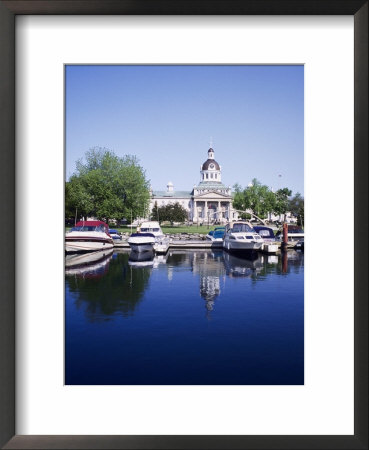 City Hall And Marina, Kingston Ontario, Canada by Mark Gibson Pricing Limited Edition Print image