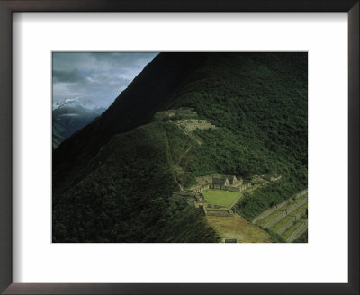Inca Center Of Choquequirau, Two Days Walk From Qoriwayrachina by Gordon Wiltsie Pricing Limited Edition Print image