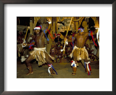 Zulu Cultural Show Near Eshowe, Saakaland (Shakaland), South Africa by Alain Evrard Pricing Limited Edition Print image