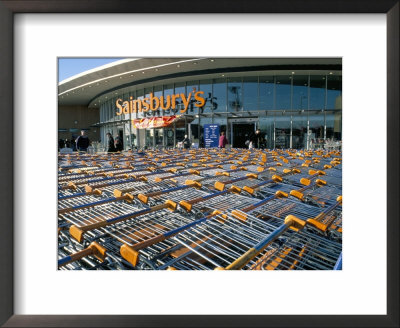 Sainsbury's Supermarket, Millennium Village, Greenwich, London, England, United Kingdom by Brigitte Bott Pricing Limited Edition Print image