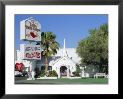 The Little White Chapel, Las Vegas, Nevada, Usa by Fraser Hall Pricing Limited Edition Print image
