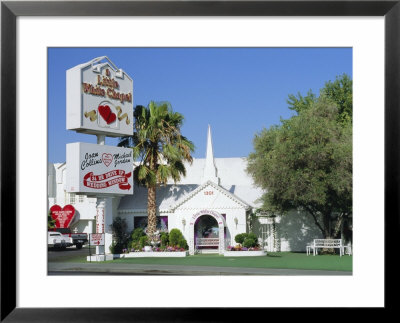 The Little White Chapel, Las Vegas, Nevada, Usa by Fraser Hall Pricing Limited Edition Print image