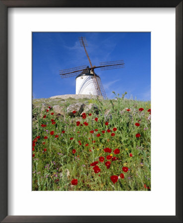 Windmill In Consuegra, Castilla La Mancha, Spain by Gavin Hellier Pricing Limited Edition Print image