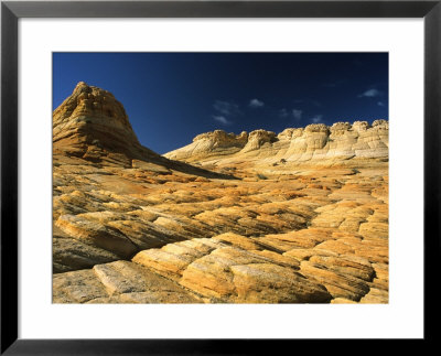 Checkered Sandstone At Coyote Buttes On The Arizona And Utah Border, Usa by Chuck Haney Pricing Limited Edition Print image