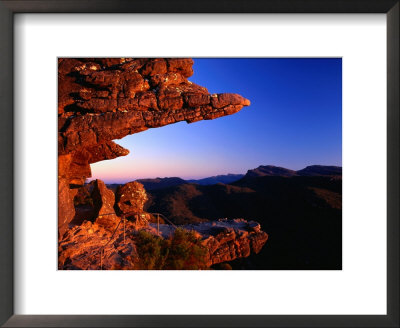 Rock Formation Known As The Balconies, Grampians National Park, Victoria, Australia by Ross Barnett Pricing Limited Edition Print image