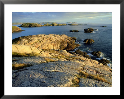 Coast At Sheigra In Evening Light, Scotland by Iain Sarjeant Pricing Limited Edition Print image