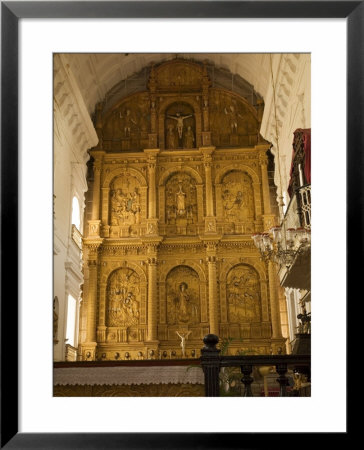 Se Cathedral, Thought To Be Asia's Biggest Church, Unesco World Heritage Site, Old Goa, Goa, India by R H Productions Pricing Limited Edition Print image