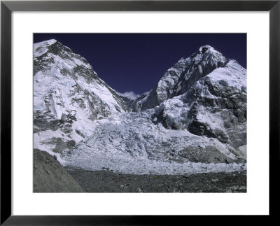 Base Camp And Khumbu Ice Fall by Michael Brown Pricing Limited Edition Print image