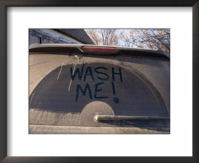 A Filthy Car Demands To Be Washed In Lincoln, Nebraska by Joel Sartore Pricing Limited Edition Print image