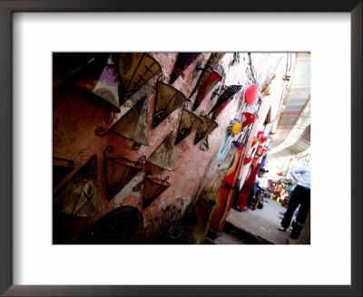 One Of Many Alleyways That Bisect Souks, Marrakesh, Morocco by Doug Mckinlay Pricing Limited Edition Print image