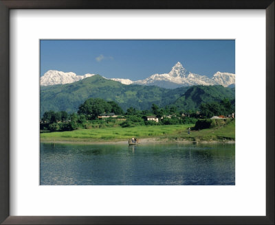 Machapuchare (Machhapuchhre) Peak, Pokhara, Himalayas, Nepal by Sybil Sassoon Pricing Limited Edition Print image