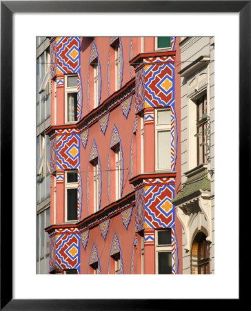 Exterior Of Former Cooperative Bank, Ljubljana, Slovenia by Jonathan Smith Pricing Limited Edition Print image