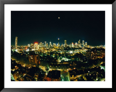Wide-Angle View Of Sydney by Nicole Duplaix Pricing Limited Edition Print image