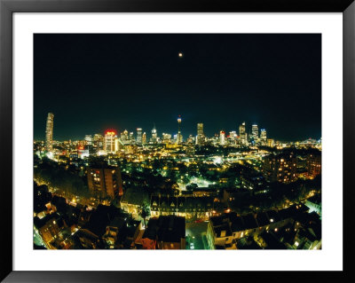 Wide-Angle View Of Sydney by Nicole Duplaix Pricing Limited Edition Print image