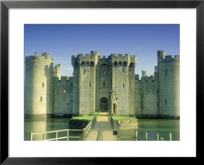 Bodiam Castle, England, Uk by Mike England Pricing Limited Edition Print image