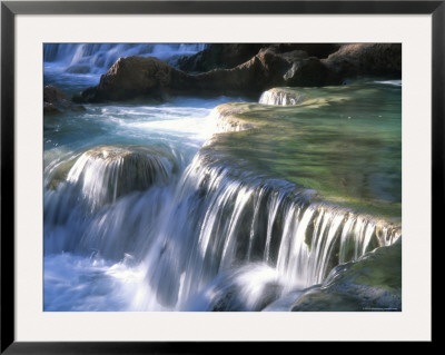 Traverten Water Fall Below Havasu Falls by Bill Hatcher Pricing Limited Edition Print image