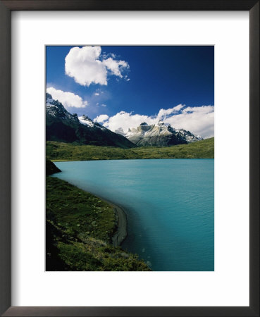 The Cuemo Mountains Ring An Azure Lake In The Park by Bill Hatcher Pricing Limited Edition Print image