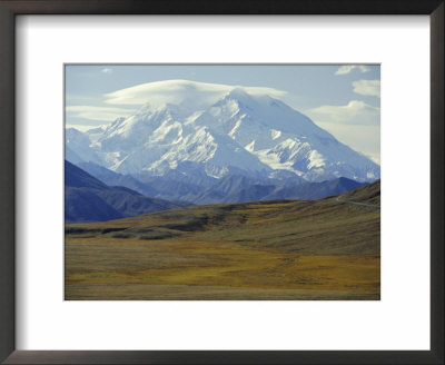 Mt. Mckinley, Denali National Park, Alaska, Usa by Anthony Waltham Pricing Limited Edition Print image