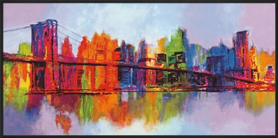 Abstract Manhattan by Brian Carter Pricing Limited Edition Print image