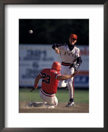 Minor League Baseball Game, Anchorage, Alaska, Usa by Paul Souders Pricing Limited Edition Print image