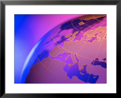 The European Continent On A Globe by Chuck Carlton Pricing Limited Edition Print image