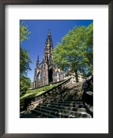 Scott Monument, Edinburgh, Lothian, Scotland, United Kingdom by Peter Scholey Pricing Limited Edition Print image