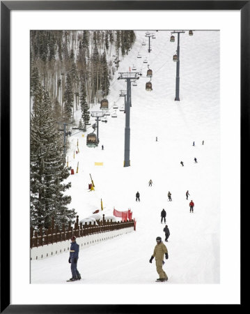 Lions Head Village Ski Run, Vail Ski Resort, Rocky Mountains, Colorado, Usa by Richard Cummins Pricing Limited Edition Print image