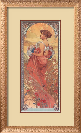 Ete, 1900 by Alphonse Mucha Pricing Limited Edition Print image