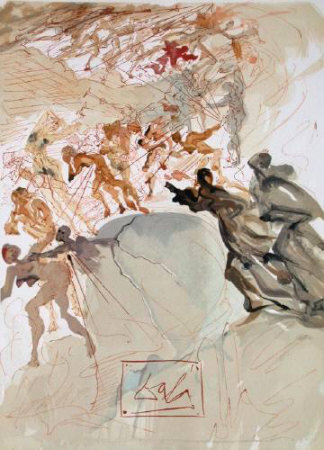 Dc Purgatoire 25 - La Luxure by Salvador Dali Pricing Limited Edition Print image