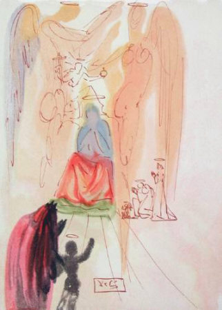 Dc Paradis 23 - Le Triomphe Du Christ... by Salvador Dalí Pricing Limited Edition Print image