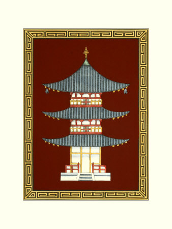 Pagodas Iv by Chariklia Zarris Pricing Limited Edition Print image